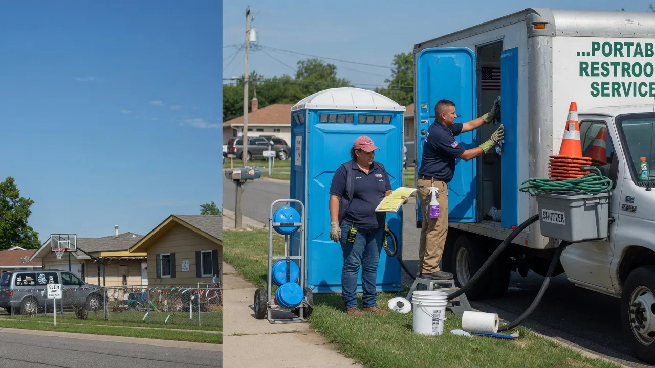 Portable Toilet Rental in New Florence, MO near me
